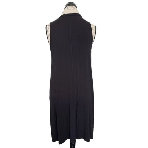 Time and Thru Womens Black Dress Size Medium Size 8-10 Stretch Sleeveless Autumn - Picture 8 of 12